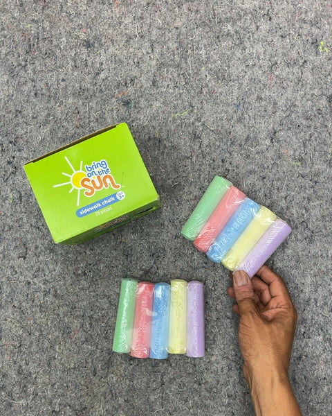 Bring On The Sun Sidewalk Chalk, 20 Pieces