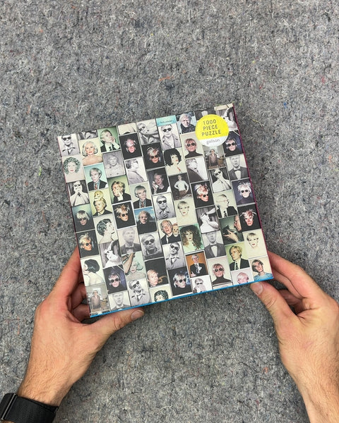 Galison Andy Warhol Selfies 1000 Piece Puzzle