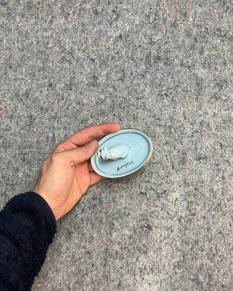 Anthropologie Trinket Dish with Dog