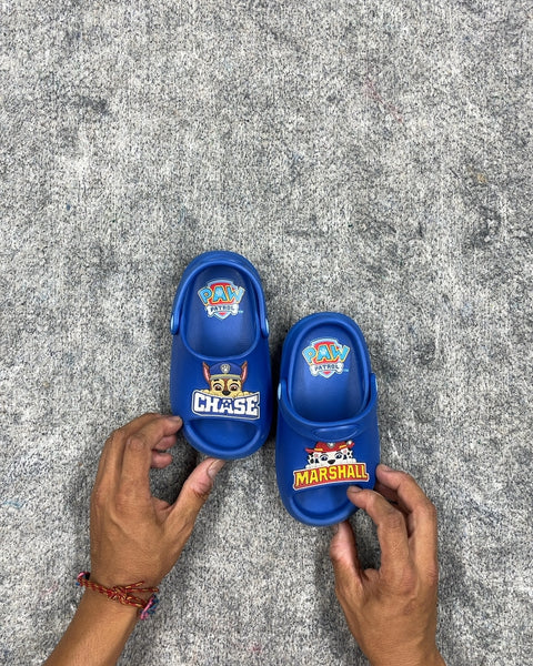 Paw Patrol Blue Clogs, Size 8