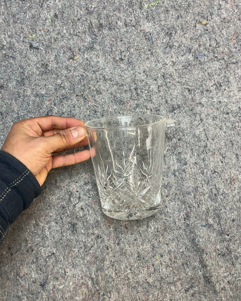 Very Pretty Crystal Personal Ice Bucket