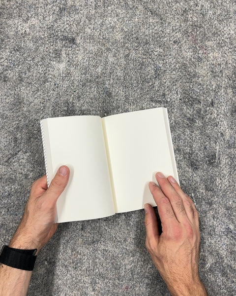 Cork & Golden Cover Blank Page Notebook