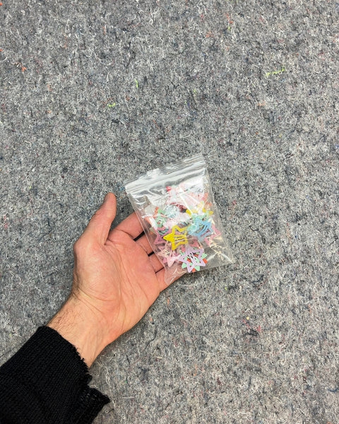 Star-shaped Snap Hair Clips