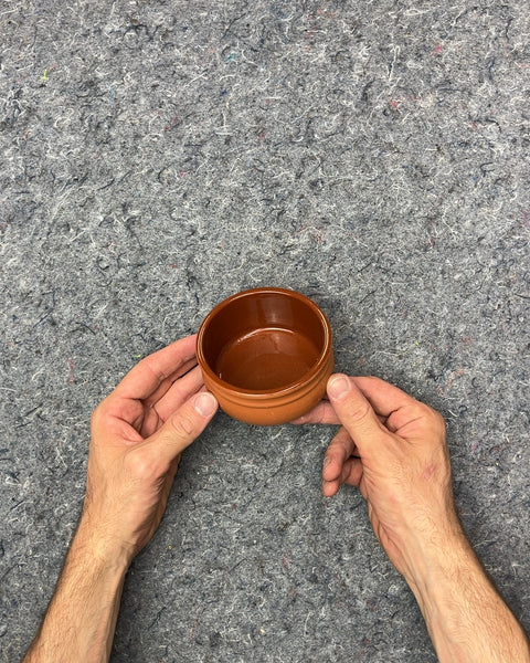 Small Brown Ceramic Bowl