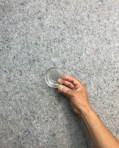 A Very Small Clear Glass Bowl