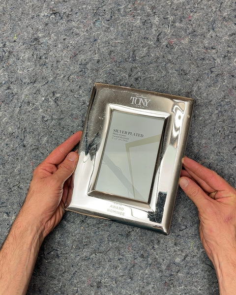 Tony Awards Silver Plated Photo Frame, 7x9"