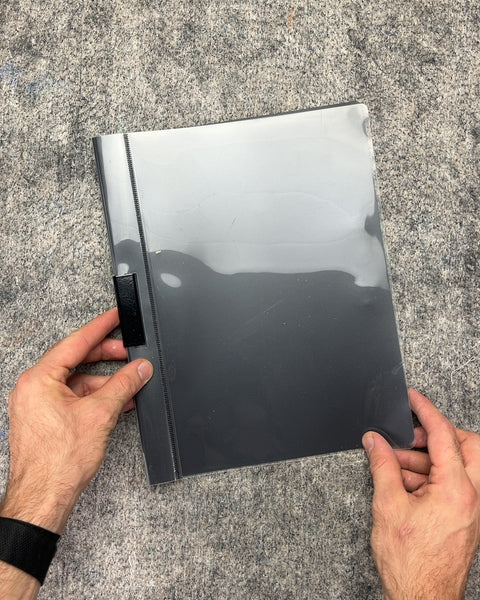 Black Plastic Document Holder