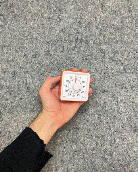 Orange Kitchen Timer