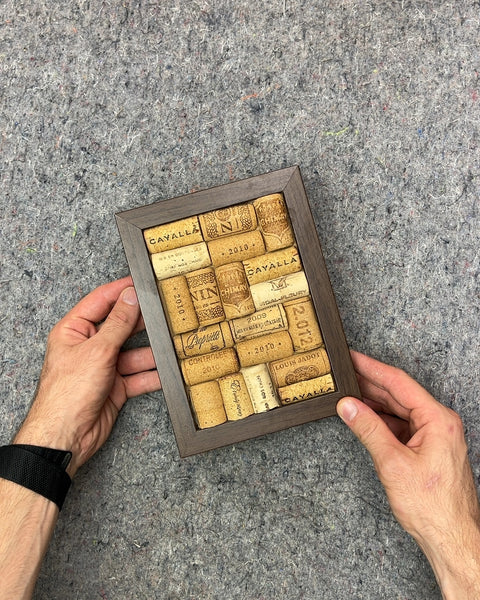 Wine Cork Shadow Box Frame, 6x8"