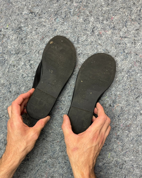 Korean Loafers That Look Just Like The Canal Leather Loafers by The Row, Size 245 or US 7.5-8W or EU 39