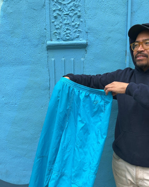 Vintage Nike Blue Athletic Pants, Size L
