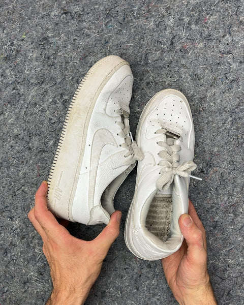 Nike Air Force 1 Low White Sneakers, Size US 9W or EU 40.5