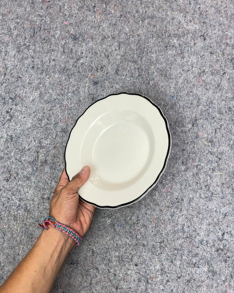 Homer Laughlin Scalloped Bowl