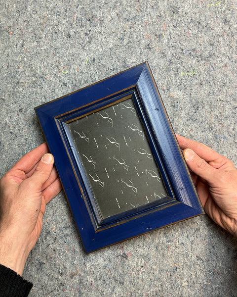 Blue Wooden Picture Frame, 8x10"