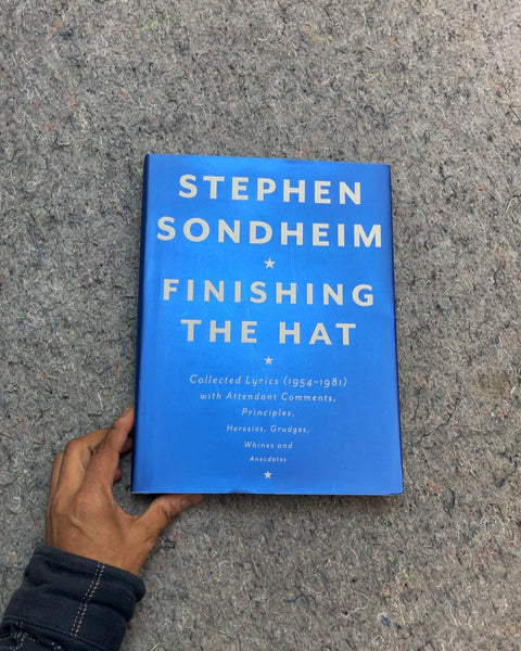 Finishing the Hat by Stephen Sondheim
