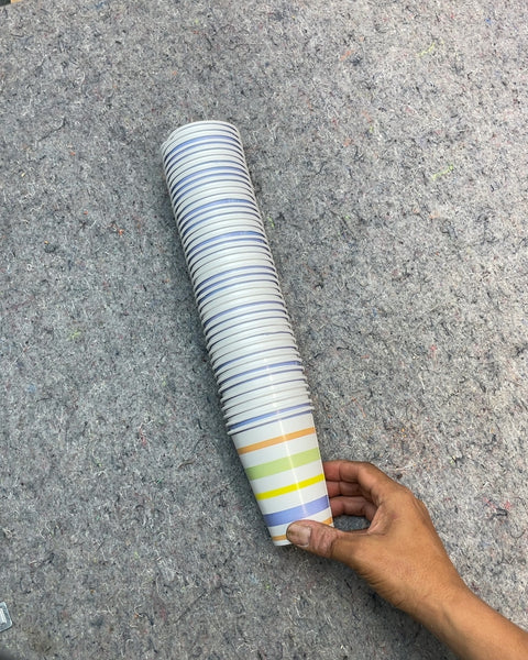 Striped Paper Cups
