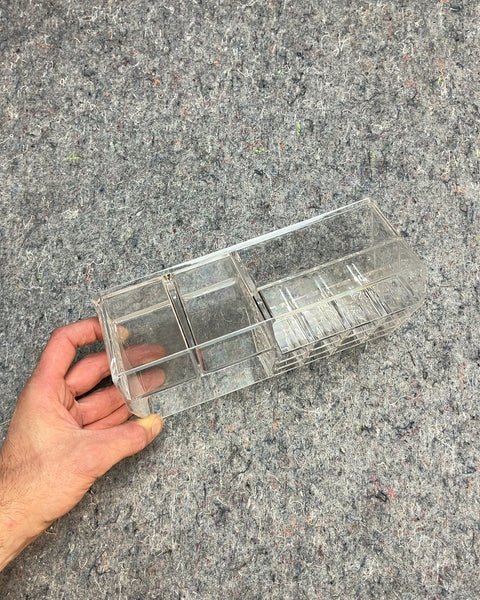 Clear Plastic Makeup Organizer Tray