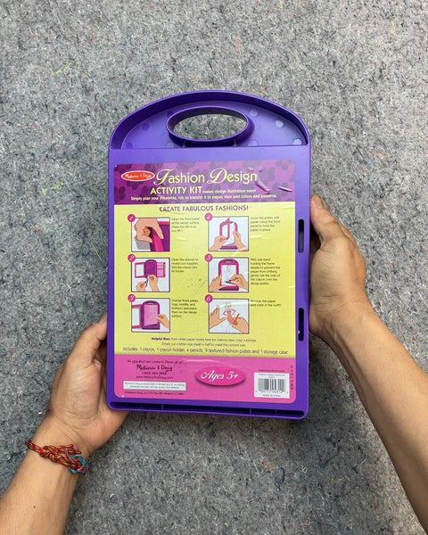 Melissa & Doug Fashion Design Activity Kit