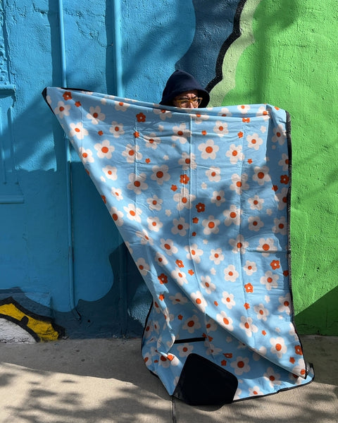 Like New Roll-up Picnic Blanket
