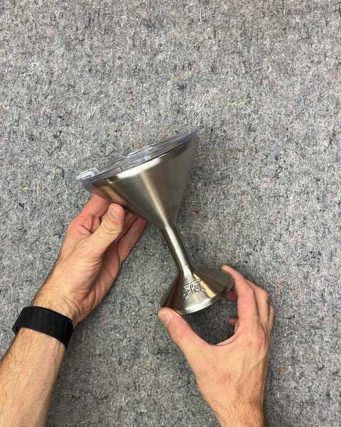 ORCA Stainless Steel Martini Glass with Lid Tumbler