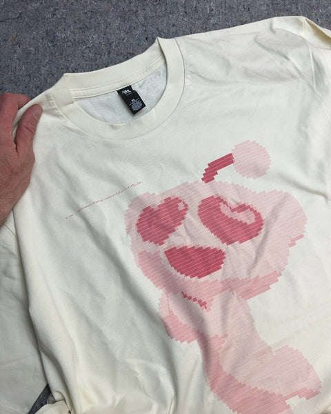 Reddit Snoo Pixel Heart T-Shirt, Size XL
