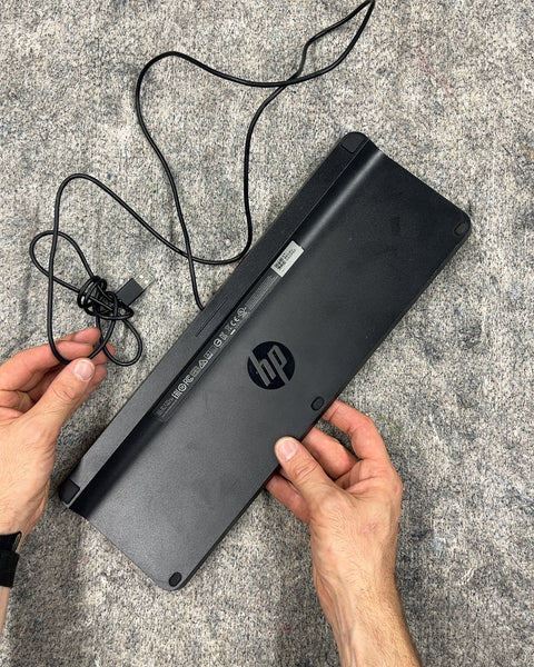 HP Slim USB Wired Keyboard