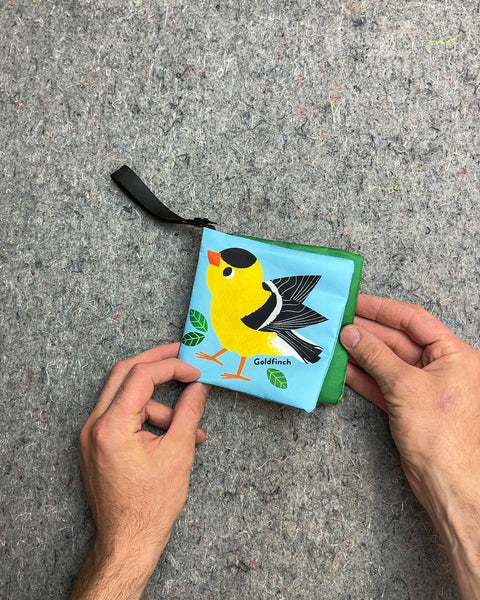 Soft Fabric Kids Book To Join The McGolrick Bird Club With Your Baby