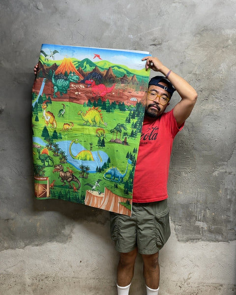 Dinosaur World Play Mat, 50x40"