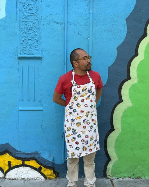 Williams-Sonoma Kitchen Utensil Print Apron
