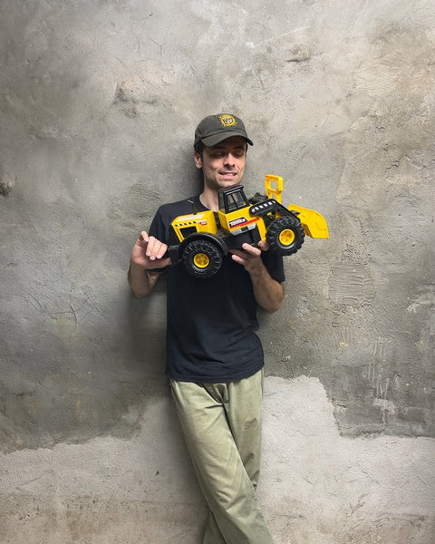Tonka Yellow Front End Loader Toy