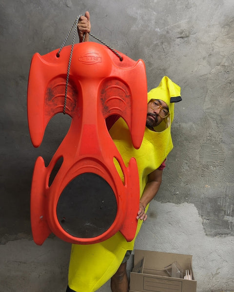 Bigass Plastic Snow Sled, 40x24"