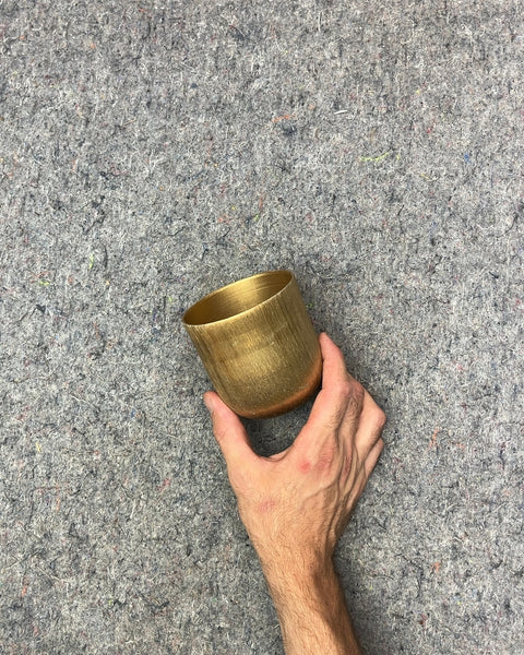 Lil' Gold Metal Planter