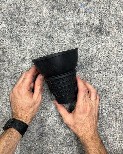 Black Silicone Ice Cream Cone Holder