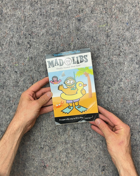 Vacation Fun Mad Libs Book
