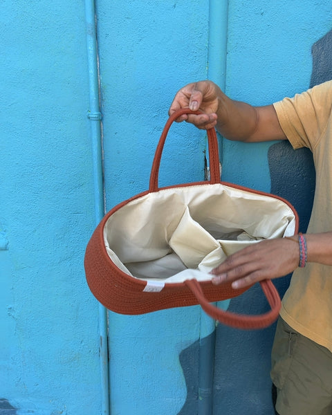 Sexy Rope Woven Diaper Caddy From Natemia