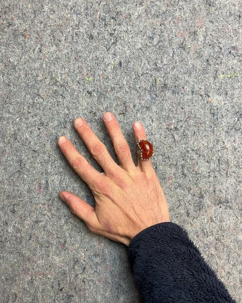 Amber Stone Ring