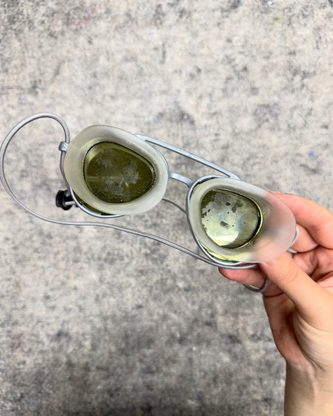 Speedo Vintage Aviator Style Swim Goggles