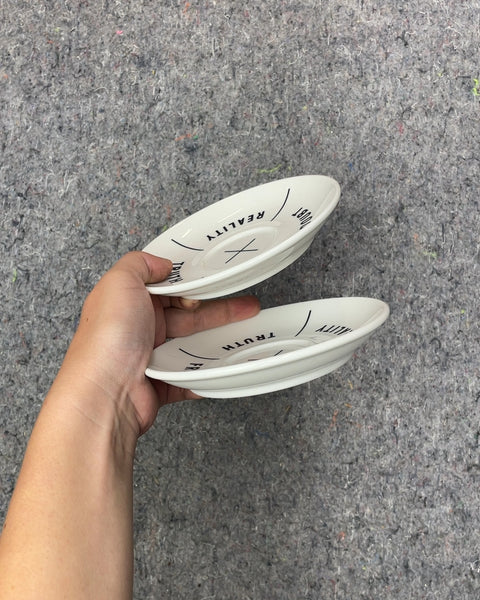 Set of Ceramic Espresso Saucers