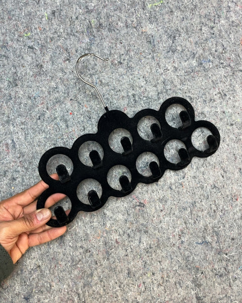 Black Velvet Scarf Hanger