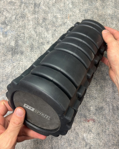 Fit Spirit Black Foam Roller