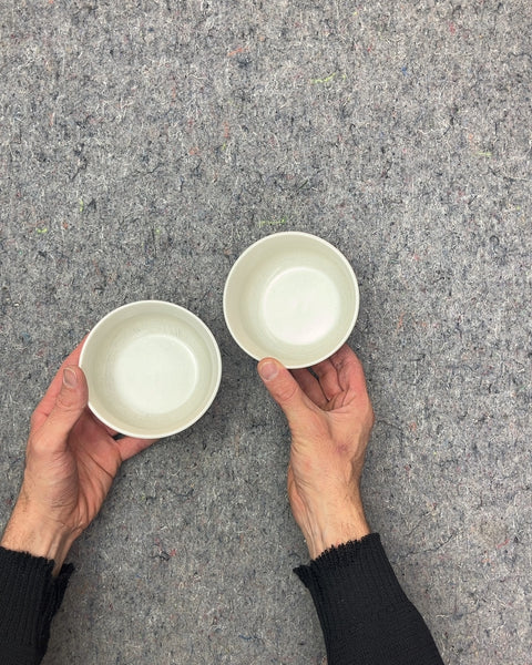 Set of 3 Pottery Barn Mason True White Bowls