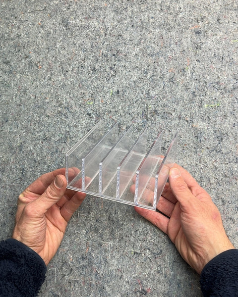 Popsicle Display Tray That Can Also Be Used As A Desktop Organizer For Mail Or Cassettes