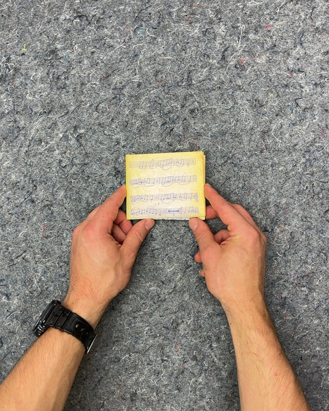 Mighty Wallet Music Sheet Paper Wallet