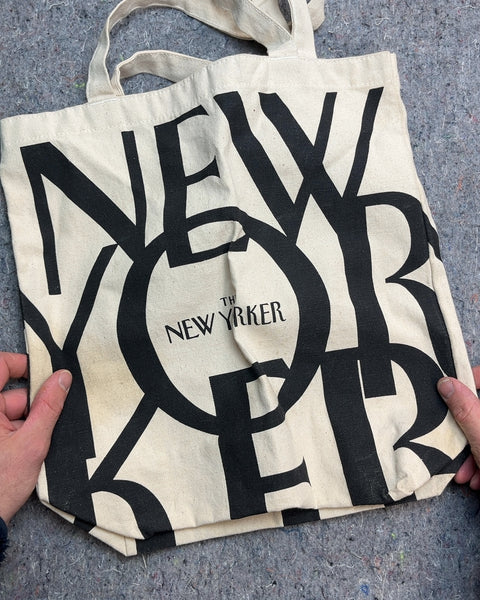 The New Yorker Canvas Tote Bag