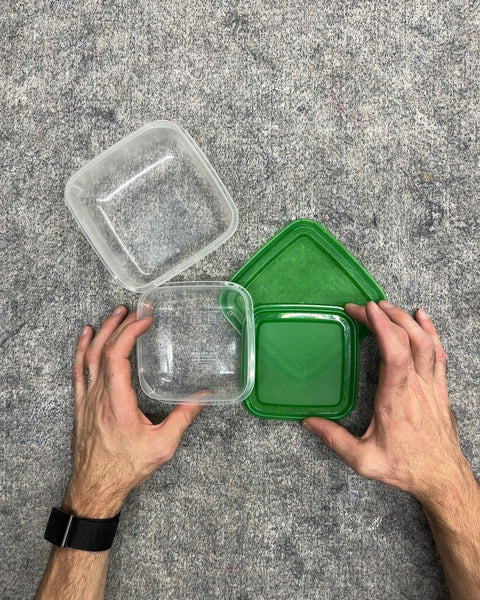 IKEA Pruta Plastic Food Storage Containers Set of 2