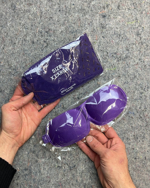 NYU Langone Socks & Eye Mask