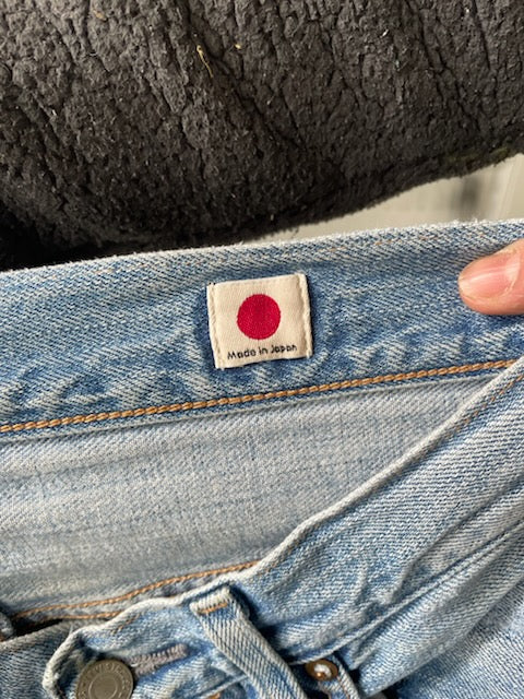 Made in Japan Levi Light Wash 501 Jeans, 30x31"