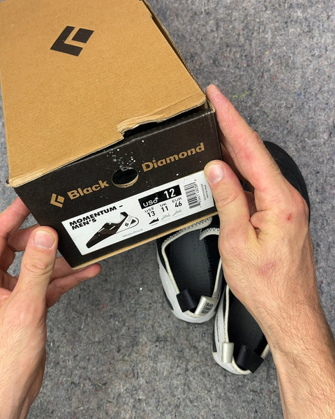 Black Diamond Momentum Men's Climbing Shoes, Size US 12M or EU 46