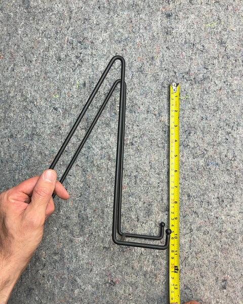 One Last Black Metal Plate Or Photo Display Stand, H11"