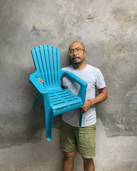 Kids Plastic Adirondack Chair